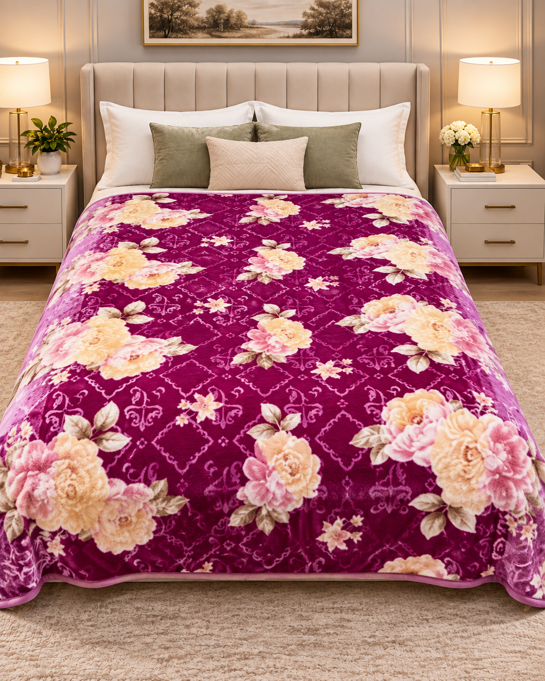Valencia 1 ply Queen Blanket