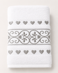 Cotton Embroidered Body Towels